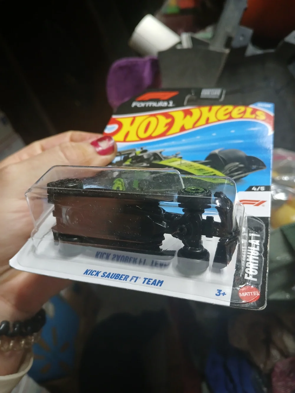 the 2026 Hot Wheels mainline Kick Sauber F1 Team (Number 154/250, Formula 1 seri